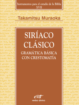 cover image of Siríaco clásico